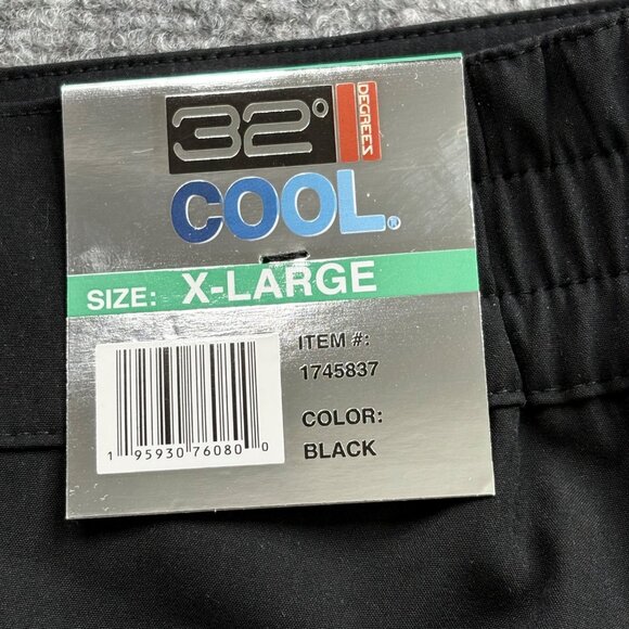 32 Degrees Cool Skort Womens Black X-Large Inner Shorts Tennis Golf Athleisure - Picture 3 of 15